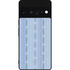 Google Pixel 6 Pro Case Hülle - Silikon schwarz Edelweiss
