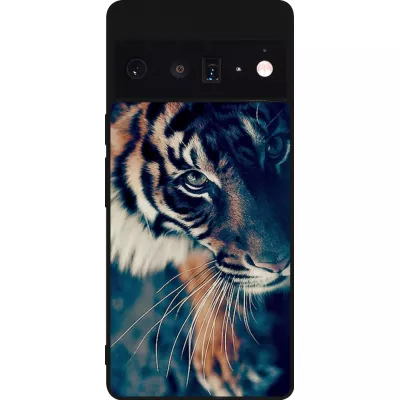 Google Pixel 6 Pro Case Hülle - Silikon schwarz Incredible Lion