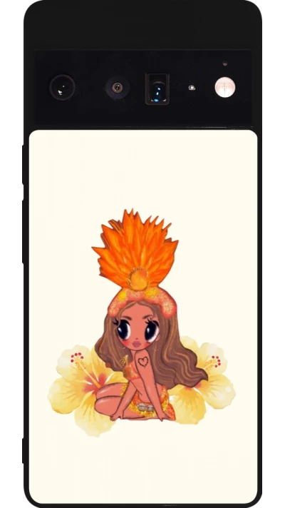 Google Pixel 6 Pro Case Hülle - Silikon schwarz Karol G Tropicoqueta