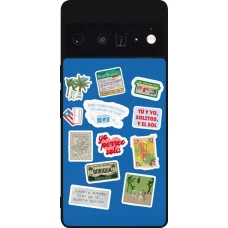 Google Pixel 6 Pro Case Hülle - Silikon schwarz Seals of the Dominican Republic DTMF