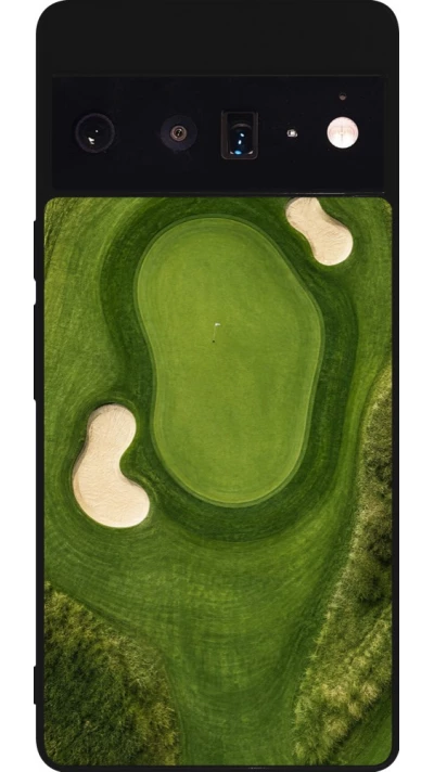 Google Pixel 6 Pro Case Hülle - Silikon schwarz Sports 2026 Golf