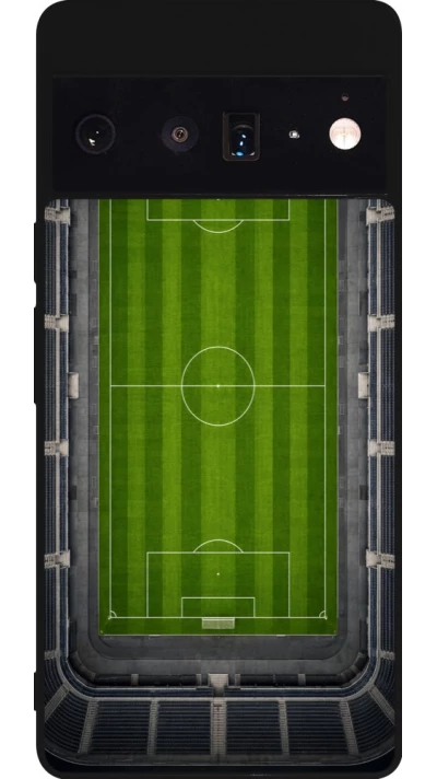 Google Pixel 6 Pro Case Hülle - Silikon schwarz Sports 2026 Soccer
