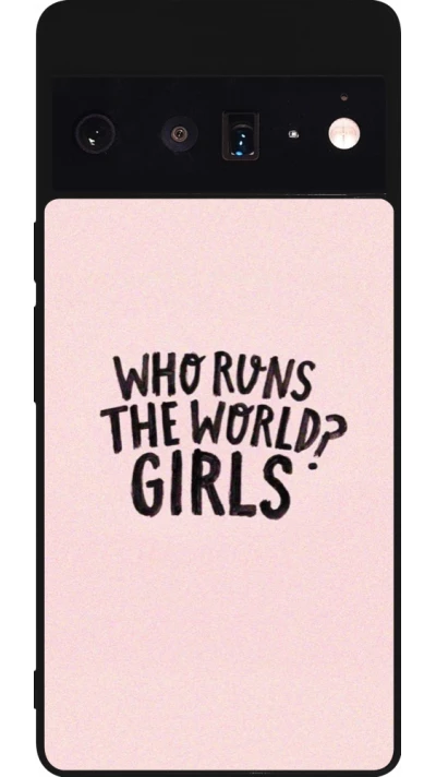 Coque Google Pixel 6 Pro - Silicone rigide noir Womens day 2026 3