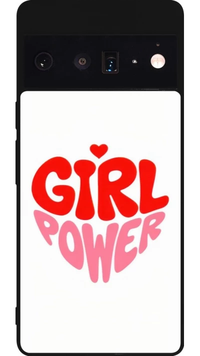 Coque Google Pixel 6 Pro - Silicone rigide noir Womens day 2026 6