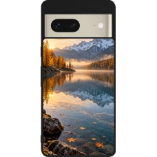 Google Pixel 7 Case Hülle - Silikon schwarz Autumn 26 Autumn lake