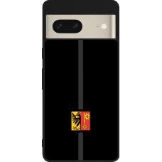 Google Pixel 7 Case Hülle - Silikon schwarz Kanton GE schwarz
