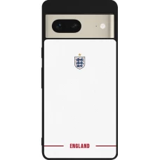 Google Pixel 7 Case Hülle - Silikon schwarz England 2026 personalisierbares Fussballtrikot