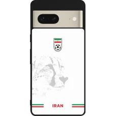 Google Pixel 7 Case Hülle - Silikon schwarz Iran 2026 personalisierbares Fussballtrikot