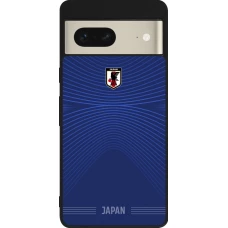 Google Pixel 7 Case Hülle - Silikon schwarz Japan 2026 personalisierbares Fussballtrikot