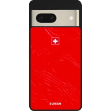 Google Pixel 7 Case Hülle - Silikon schwarz Schweiz 2026 personalisierbares Fussballtrikot
