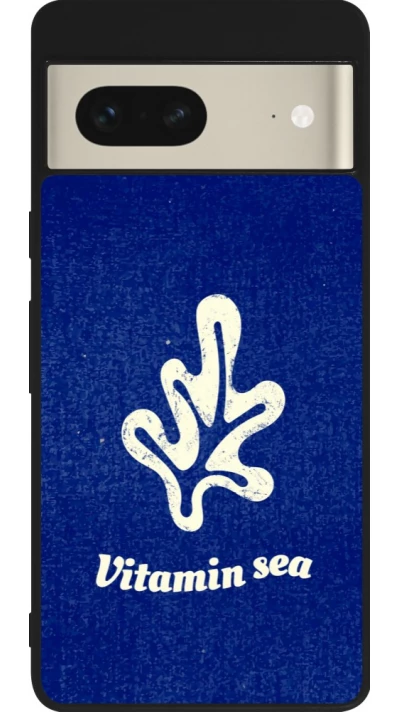 Google Pixel 7 Case Hülle - Silikon schwarz Vitamin sea Summer 2026
