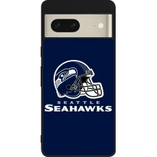 Coque Google Pixel 7 - Silicone rigide noir Super Bowl 26 Seattle 3