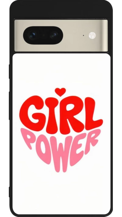 Google Pixel 7 Case Hülle - Silikon schwarz Womens day 2026 6