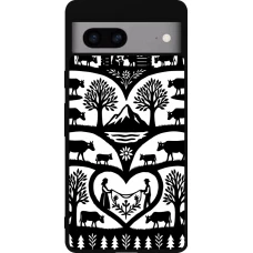 Google Pixel 7a Case Hülle - Silikon schwarz Poya Schweiz 2