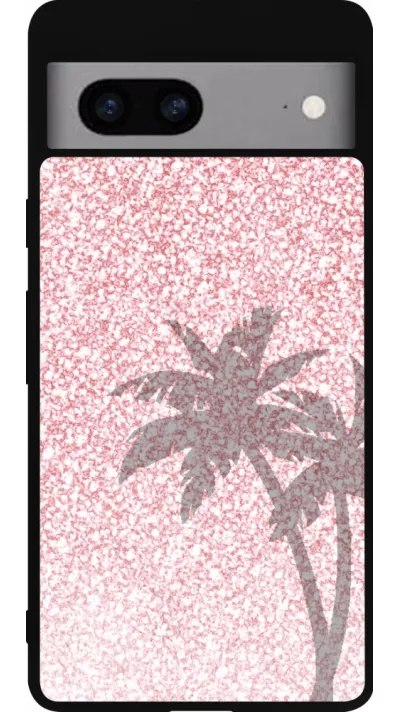 Coque Google Pixel 7a - Silicone rigide noir Summer 2021 01