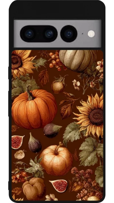 Coque Google Pixel 7 Pro - Silicone rigide noir Autumn 26 Autumn still life