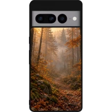 Google Pixel 7 Pro Case Hülle - Silikon schwarz Autumn 26 Autumn walk