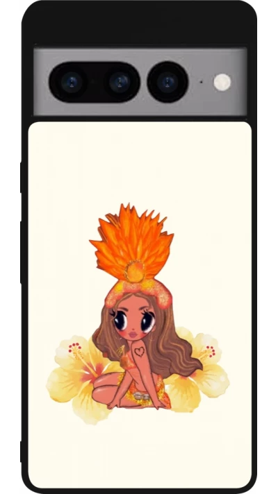 Google Pixel 7 Pro Case Hülle - Silikon schwarz Karol G Tropicoqueta