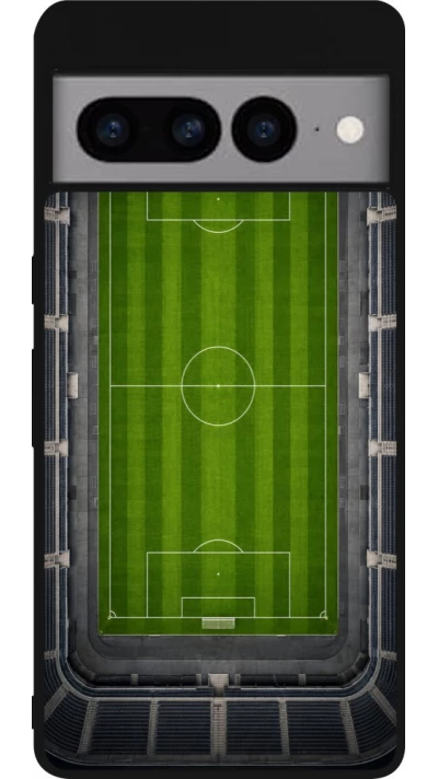 Coque Google Pixel 7 Pro - Silicone rigide noir Sports 2026 Soccer