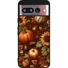 Google Pixel 8 Case Hülle - Silikon schwarz Autumn 26 Autumn still life