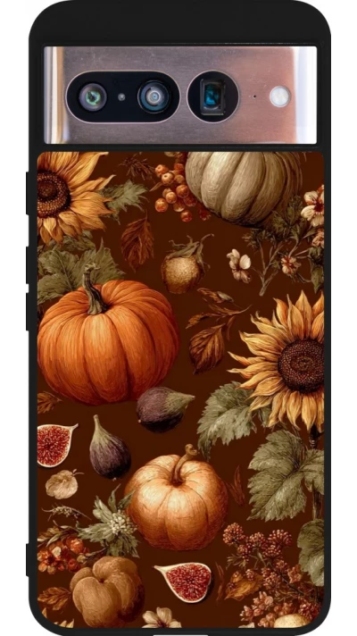 Coque Google Pixel 8 - Silicone rigide noir Autumn 26 Autumn still life