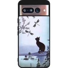 Google Pixel 8 Case Hülle - Silikon schwarz Spring 19 12