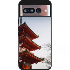 Coque Google Pixel 8 - Silicone rigide noir Spring 23 Japan