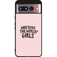 Coque Google Pixel 8 - Silicone rigide noir Womens day 2026 3
