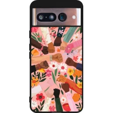 Google Pixel 8 Case Hülle - Silikon schwarz Womens day 2026 8