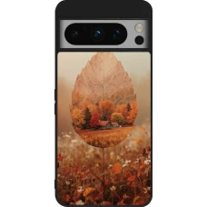 Coque Google Pixel 8 Pro - Silicone rigide noir Autumn 26 Autumn leaf