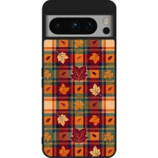 Coque Google Pixel 8 Pro - Silicone rigide noir Autumn 26 Autumn pattern