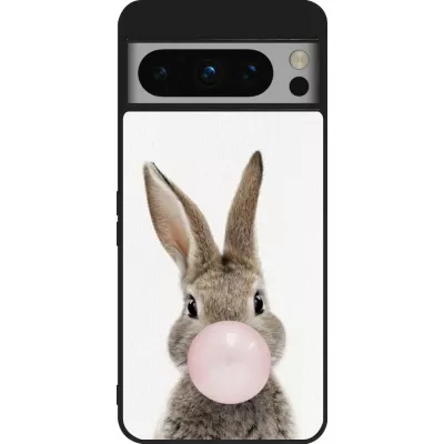 Google Pixel 8 Pro Case Hülle - Silikon schwarz Easter 2023 bubble gum bunny