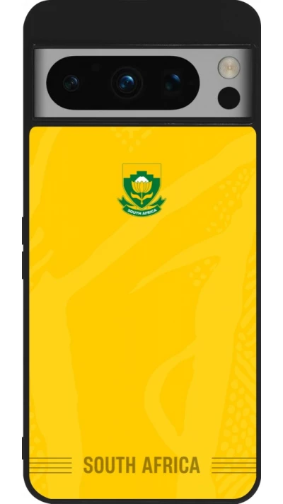 Google Pixel 8 Pro Case Hülle - Silikon schwarz Südafrika 2026 personalisierbares Fussballtrikot