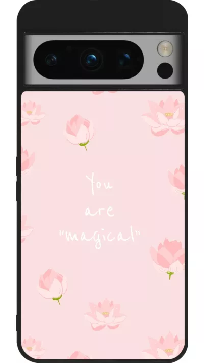 Coque Google Pixel 8 Pro - Silicone rigide noir Mom 2023 your are magical