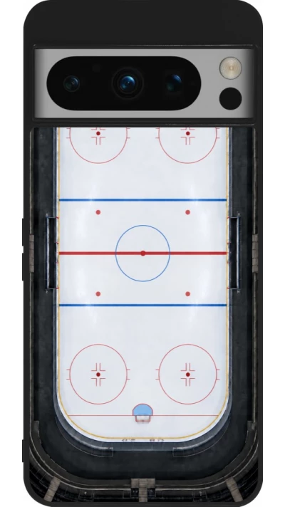 Google Pixel 8 Pro Case Hülle - Silikon schwarz Sports 2026 Hockey