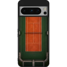 Google Pixel 8 Pro Case Hülle - Silikon schwarz Sports 2026 Tennis