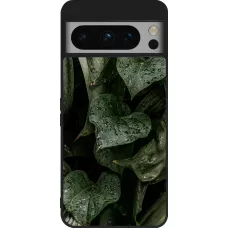 Coque Google Pixel 8 Pro - Silicone rigide noir Spring 23 fresh plants