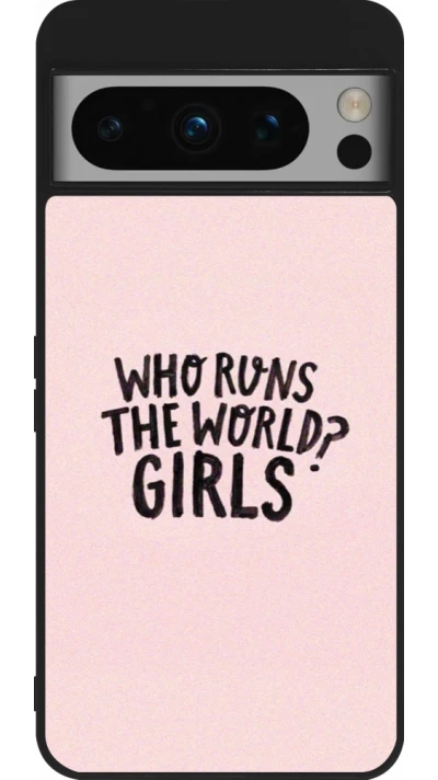 Coque Google Pixel 8 Pro - Silicone rigide noir Womens day 2026 3