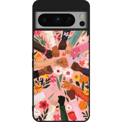 Coque Google Pixel 8 Pro - Silicone rigide noir Womens day 2026 8