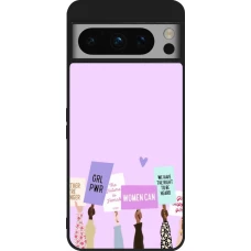 Coque Google Pixel 8 Pro - Silicone rigide noir Womens day 2026 9