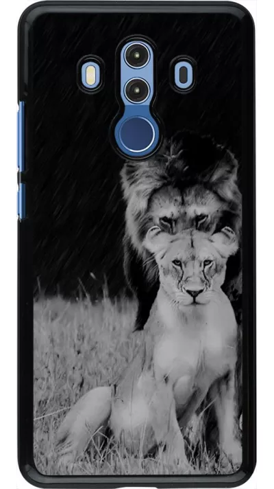 Hülle Huawei Mate 10 Pro - Angry lions