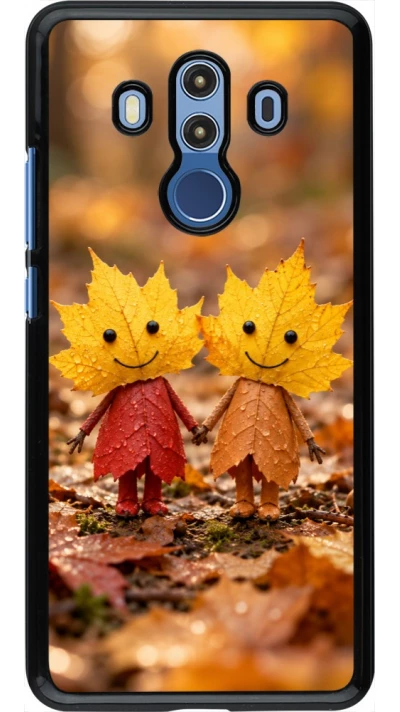 Coque Huawei Mate 10 Pro - Autumn 26 Couple of leaves