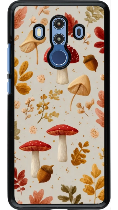 Coque Huawei Mate 10 Pro - Autumn 26 Mushrooms and leaves