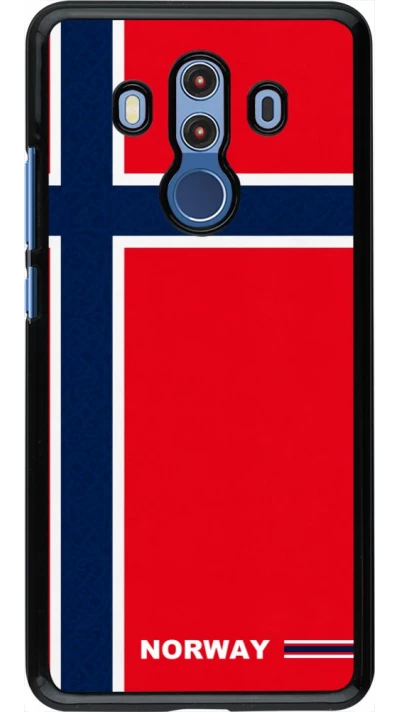Coque Huawei Mate 10 Pro - Maillot de football Norvège 2026 personnalisable