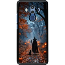 Coque Huawei Mate 10 Pro - Halloween 2026 Witch with a cat