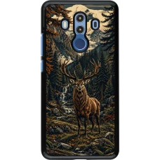 Coque Huawei Mate 10 Pro - Linocut Cerf