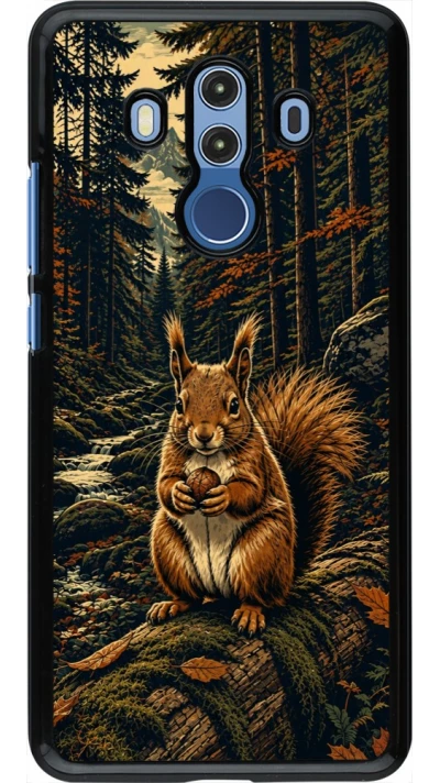 Coque Huawei Mate 10 Pro - Linocut Ecureuil