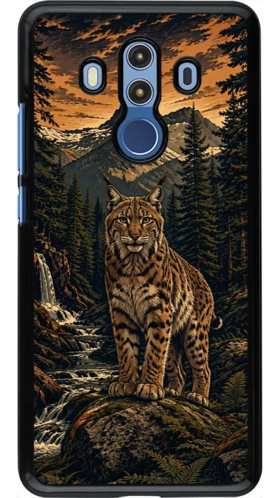 Coque Huawei Mate 10 Pro - Linocut Lynx