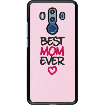 Huawei Mate 10 Pro Case Hülle - Mom 2023 best Mom ever pink