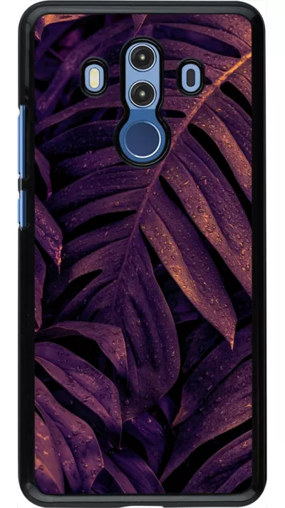 Coque Huawei Mate 10 Pro - Purple Light Leaves
